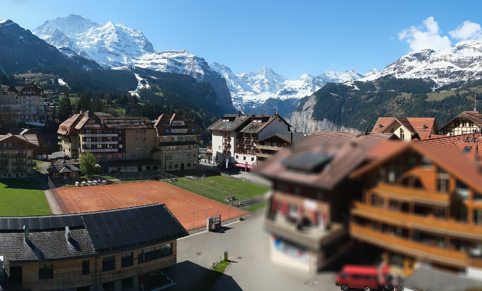 Station inférieure du téléphérique Wengen - Männlichen